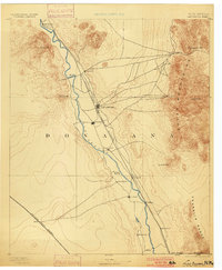 Old Historical Maps of Las Cruces, NM | Pastmaps